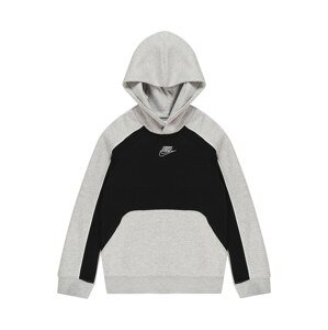 Nike Sportswear Mikina 'AMPLIFY' šedý melír / černá / bílá