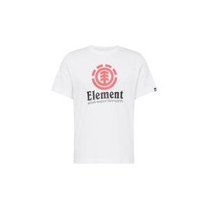 ELEMENT Tričko 'VERTICAL' červená / černá / bílá