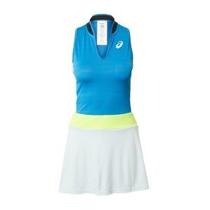 ASICS Sportovní šaty nebeská modř / žlutá / bílá