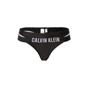 Calvin Klein Swimwear Spodní díl plavek černá / offwhite