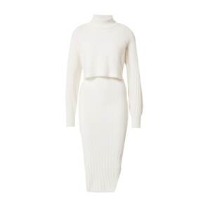 AllSaints Úpletové šaty 'Margot' přírodní bílá