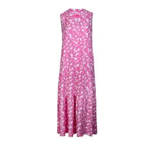 LIEBLINGSSTÜCK Letní šaty 'Evje' pink / bílá