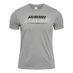 Hummel Funkční tričko tmavě šedá / černá / bílá