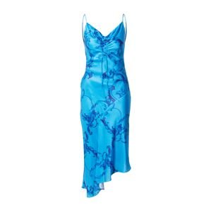 AllSaints Koktejlové šaty 'ALEXIA ISABELLA' modrá / kobaltová modř