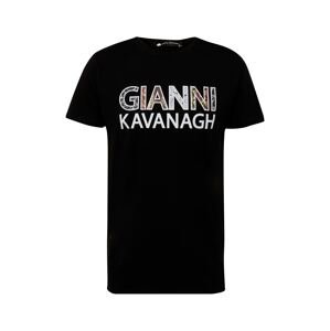 Gianni Kavanagh Tričko 'Amazonia'  hnědá / zelená / černá / bílá
