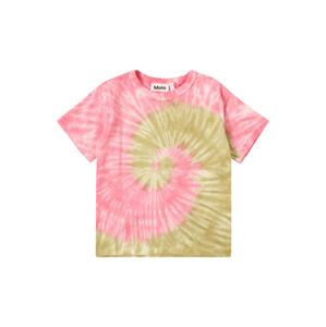 Molo Tričko 'Riley' rákos / pastelově růžová / světle růžová