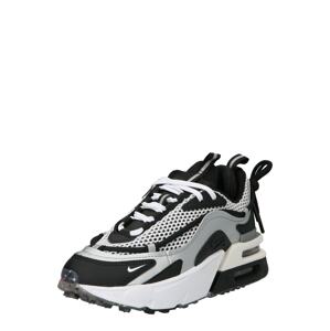 Nike Sportswear Tenisky 'Furyosa' černá / stříbrná / bílá