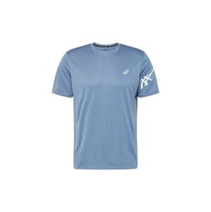 ASICS Funkční tričko  kouřově modrá / bílá