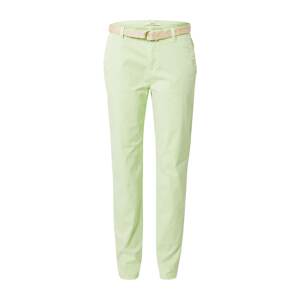 ESPRIT Chino kalhoty pastelově zelená