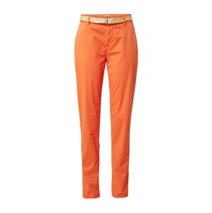 ESPRIT Chino kalhoty tmavě oranžová