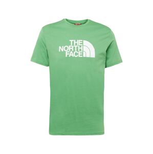 THE NORTH FACE Tričko 'Easy' trávově zelená / bílá