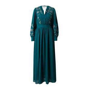 Wallis Společenské šaty smaragdová / stříbrná