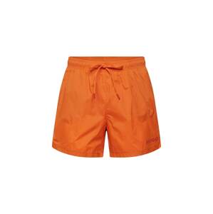HUGO Plavecké šortky 'HAITI' tmavě oranžová