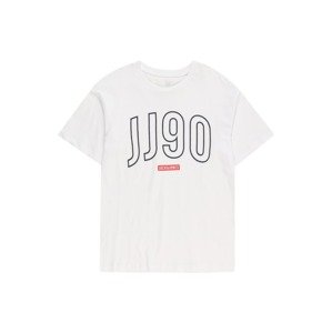 Jack & Jones Junior Tričko 'COLINN' noční modrá / světle červená / bílá