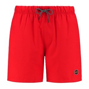 Shiwi Plavecké šortky 'Mike' červená / černá