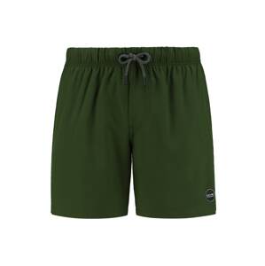 Shiwi Plavecké šortky 'easy mike solid 4-way stretch' tmavě zelená