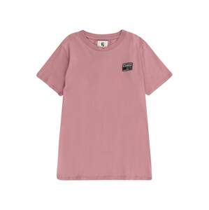 GARCIA Tričko pastelově růžová / černá / bílá