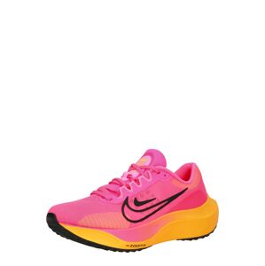 NIKE Běžecká obuv 'ZOOM FLY 5' svítivě oranžová / svítivě růžová / černá