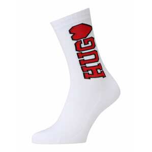 HUGO Ponožky  karmínově červené / černá / bílá