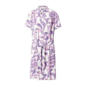 Fabienne Chapot Košilové šaty fialová / tmavě fialová / bílá
