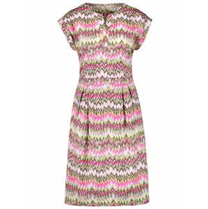 GERRY WEBER Letní šaty tmavě šedá / kiwi / pink / offwhite