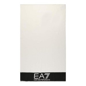 EA7 Emporio Armani Plážový ručník  černá / bílá