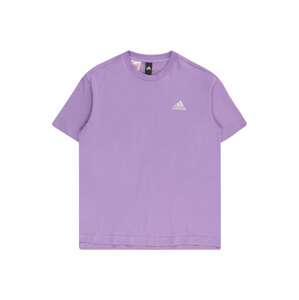 ADIDAS SPORTSWEAR Funkční tričko fialová / černá / stříbrná
