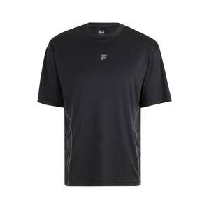 FILA Funkční tričko 'RONCHIN' kouřově šedá / černá