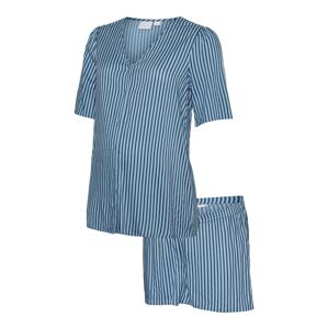 MAMALICIOUS Pyžamo 'JASMIN LIA' noční modrá / světlemodrá