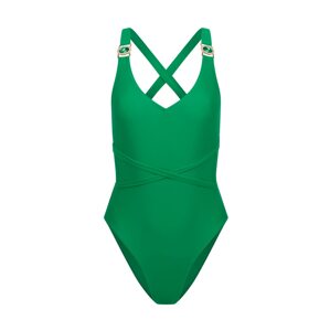 Moda Minx Plavky zlatá / zelená / smaragdová / průhledná