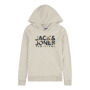 Jack & Jones Junior Mikina 'BECS' námořnická modř / barva bílé vlny