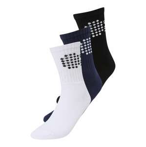 Hummel Sportovní ponožky 'COURT' tmavě modrá / černá / offwhite