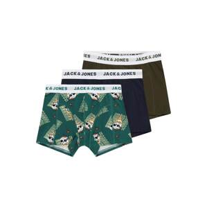 Jack & Jones Junior Spodní prádlo 'Ice'  námořnická modř / olivová / tmavě zelená / bílá