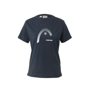 HEAD Funkční tričko 'CLUB LARA' námořnická modř / bílá