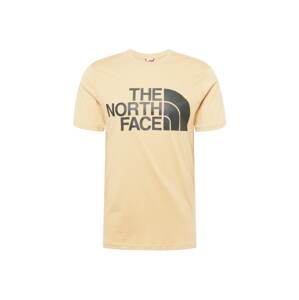 THE NORTH FACE Tričko světle žlutá / černá