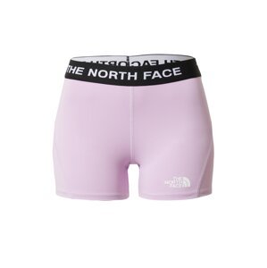 THE NORTH FACE Sportovní kalhoty  fialová / černá / bílá