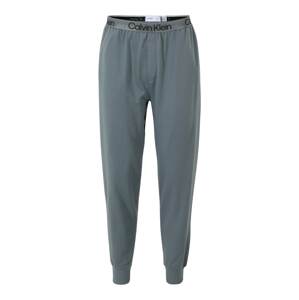 Calvin Klein Underwear Pyžamové kalhoty chladná modrá / šedá / černá