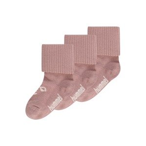 Hummel Ponožky 'Sora' starorůžová / přírodní bílá