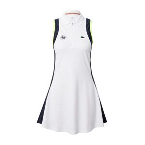 Lacoste Sport Sportovní šaty  béžová / noční modrá / svítivě zelená / bílá