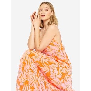 LolaLiza Letní šaty korálová / pastelově oranžová