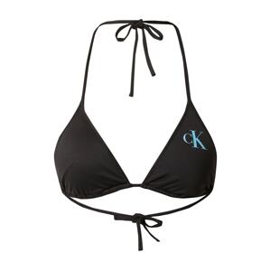 Calvin Klein Swimwear Horní díl plavek modrá / černá