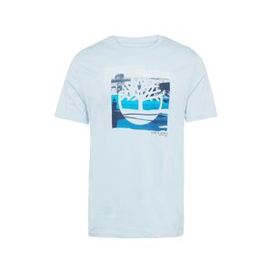 TIMBERLAND Tričko modrá / námořnická modř / pastelová modrá