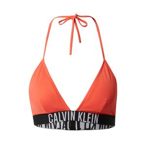 Calvin Klein Swimwear Horní díl plavek červená / černá / bílá