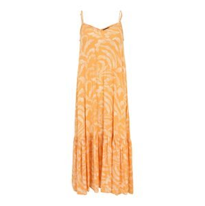 SOAKED IN LUXURY Letní šaty 'Zaya' jasně oranžová / bílá