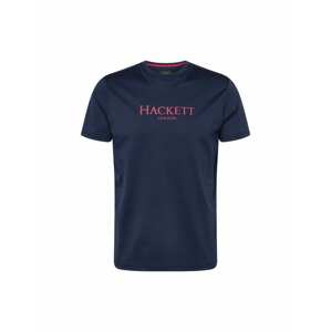 Hackett London Tričko námořnická modř / fuchsiová