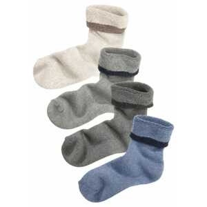 ARIZONA Ponožky  tělová / kouřově modrá / tmavě šedá