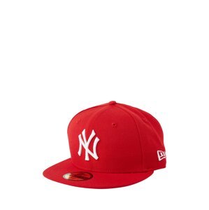 NEW ERA Kšiltovka '59FIFTY MLB Basic New York Yankees'  červená