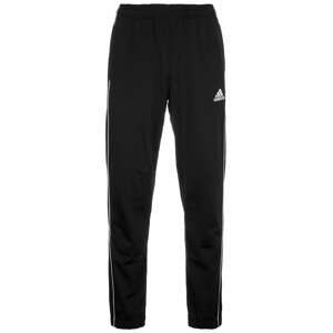 ADIDAS PERFORMANCE Sportovní kalhoty 'Core 18'  černá / bílá