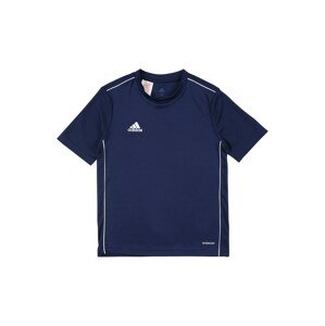 ADIDAS PERFORMANCE Funkční tričko 'CORE18'  tmavě modrá / bílá