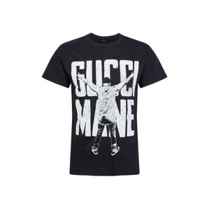 Mister Tee Tričko 'Gucci Mane Victory' černá / bílá